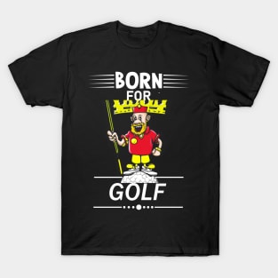 Golf Golfing Funny King T-Shirt